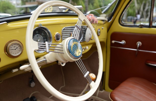 O décimo encontro de Volkswagens veteranos da cidade de Bad Camberg, na Alemanha (Foto: Jakeline Marques Becheli)