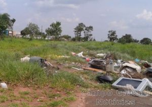 Terreno baldio no Bairro Carandá Bosque, em Campo Grande (MS) – Foto: Álvaro Barbosa