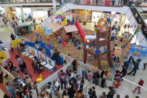 Mar de Bolinha no Shopping Campo Grande – Foto: Divulgação