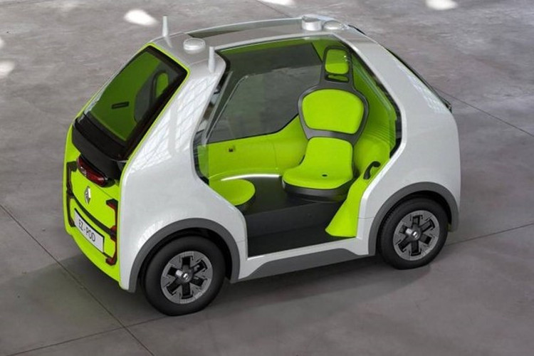 Renault EZ-Pod foi feito para duas pessoas (Foto: Divulgação)