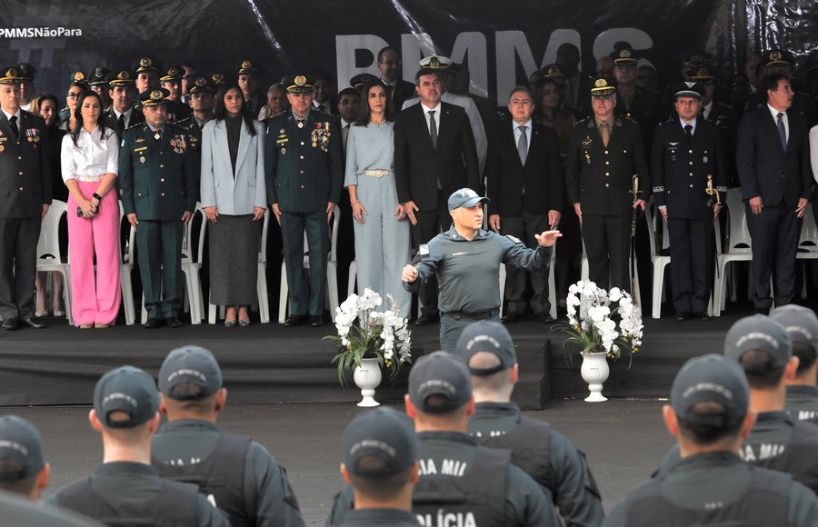 Comemoração de 189 anos da Polícia Militar em Mato Grosso do Sul