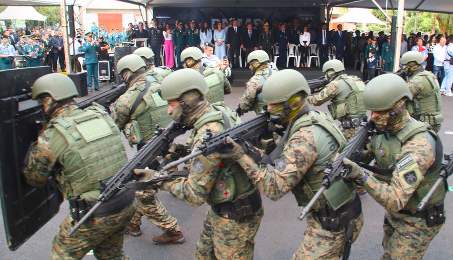 Comemoração de 189 anos da Polícia Militar em Mato Grosso do Sul