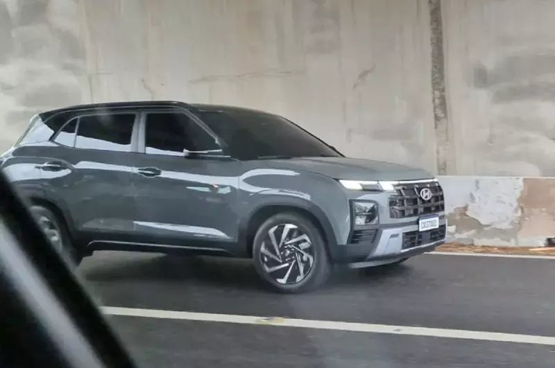 Hyundai Creta 2025 Flagra Dianteira